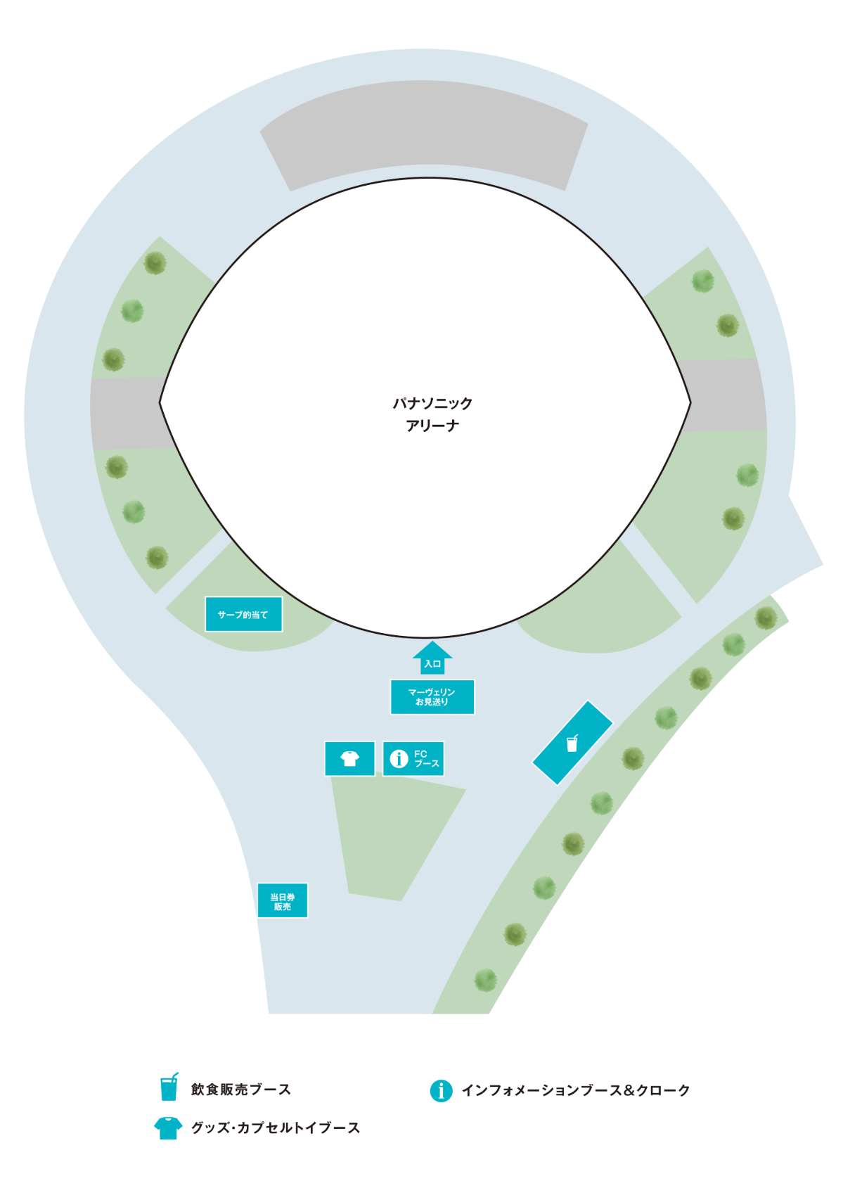 会場図